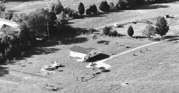 Vintage Aerial photo from 1992 in Sumner County, TN