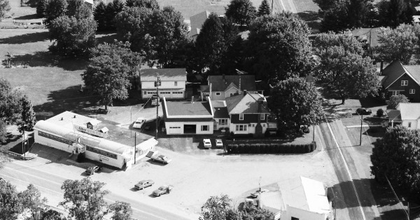 Vintage Aerial photo from 1984 in Monroe County, PA