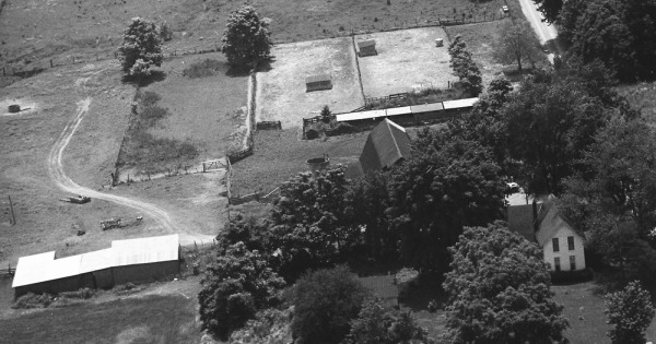 Vintage Aerial photo from 1973 in Greene County, IN