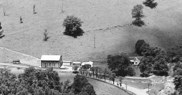 Vintage Aerial photo from 1979 in Nicholas County, KY