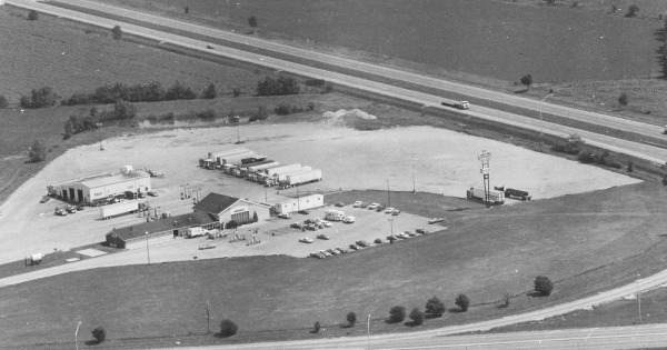 Vintage Aerial photo from 1983 in Grundy County, IL