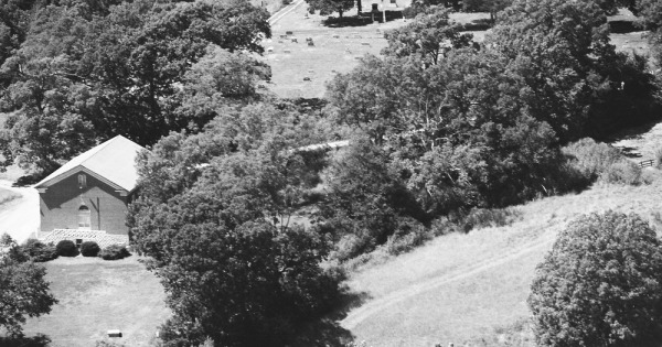 Vintage Aerial photo from 1978 in Pike County, IL