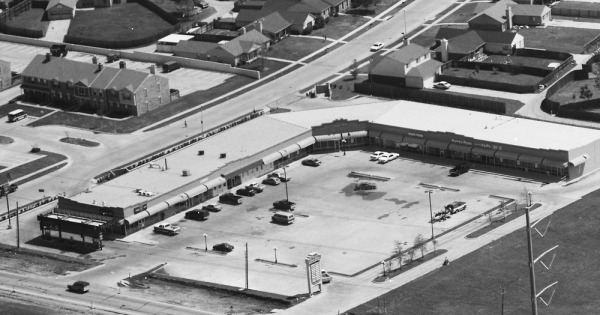 Vintage Aerial photo from 1991 in Dallas County, TX