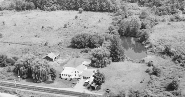 Vintage Aerial photo from 1982 in Oswego County, NY