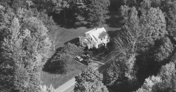 Vintage Aerial photo from 1994 in Broome County, NY