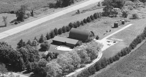 Vintage Aerial photo from 1998 in Portage County, OH