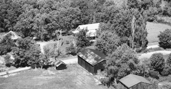 Vintage Aerial photo from 1986 in Madison County, KY