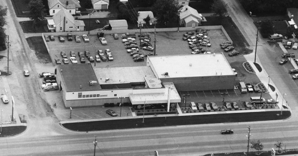 Vintage Aerial photo from 1985 in Wayne County, MI