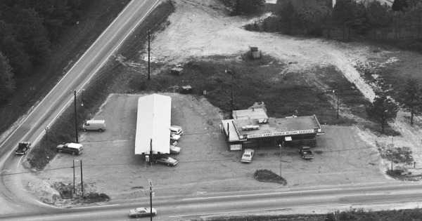 Vintage Aerial photo from 1977 in Gwinnett County, GA
