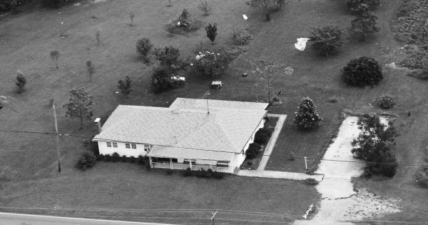 Vintage Aerial photo from 1985 in Carroll County, GA