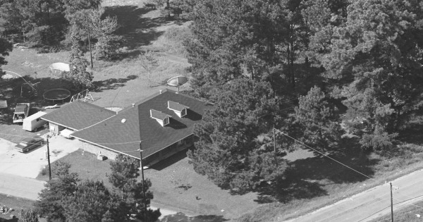 Vintage Aerial photo from -1986 in Livingston Parish, LA