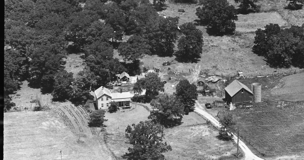 Vintage Aerial photo from 1965 in Will County, IL