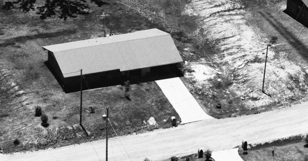 Vintage Aerial photo from 1984 in Warren County, MS