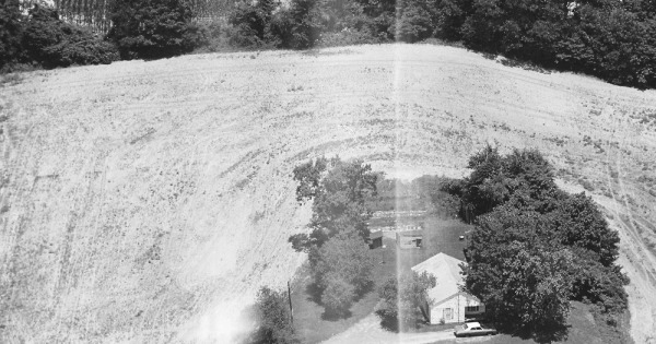 Vintage Aerial photo from -1986 in Obion County, TN