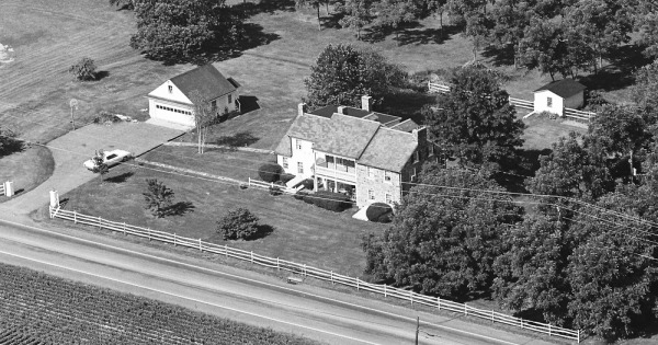 Vintage Aerial photo from -1986 in Lehigh County, PA