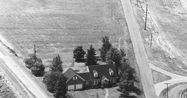 Vintage Aerial photo from 1966 in Dauphin County, PA