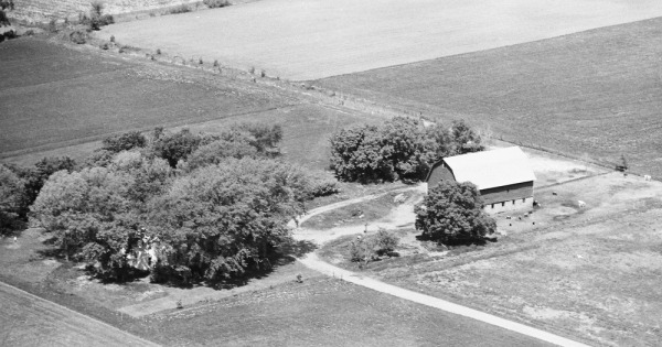 Vintage Aerial photo from 1980 in St. Croix County, WI