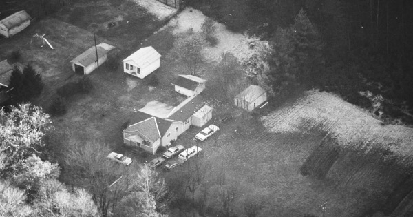 Vintage Aerial photo from 1984 in Mingo County, WV