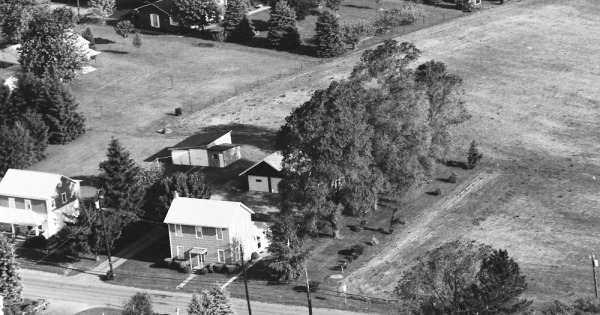 Vintage Aerial photo from 1984 in Lycoming County, PA
