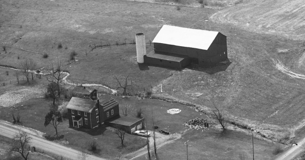 Vintage Aerial photo from 1980 in Stark County, OH