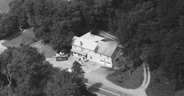 Vintage Aerial photo from 1995 in Hocking County, OH