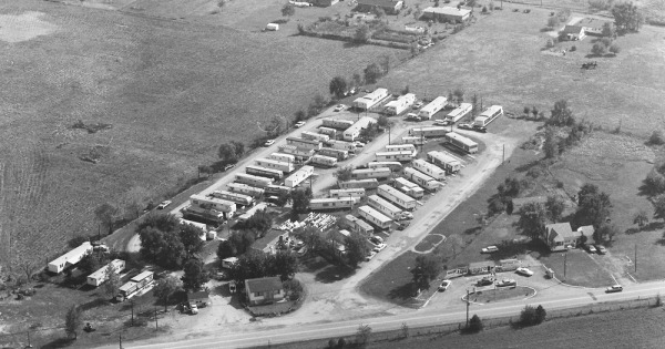 Vintage Aerial photo from 1968 in Warren County, OH