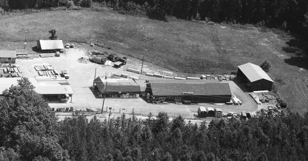 Vintage Aerial photo from 1990 in Chesterfield County, VA