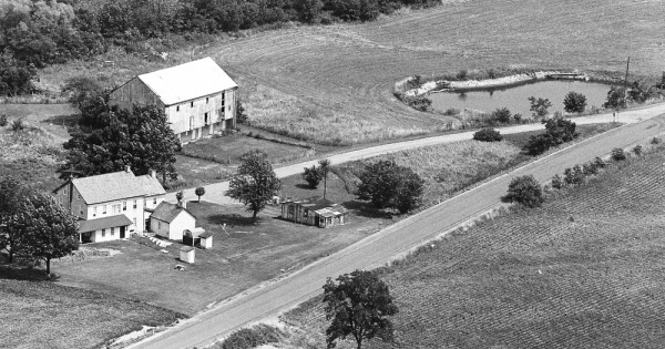 Vintage Aerial photo from -1986 in Lehigh County, PA