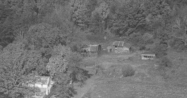 Vintage Aerial photo from -1986 in Catawba County, NC