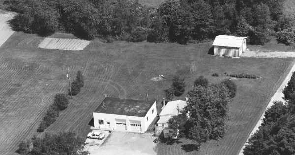 Vintage Aerial photo from 1989 in Ashtabula County, OH