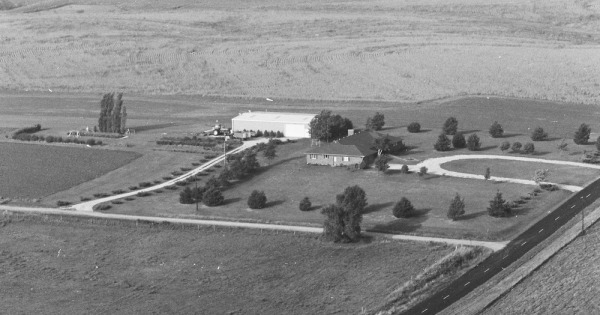 Vintage Aerial photo from 1980 in Clinton County, MO