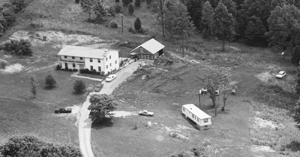 Vintage Aerial photo from 1978 in Hardin County, KY