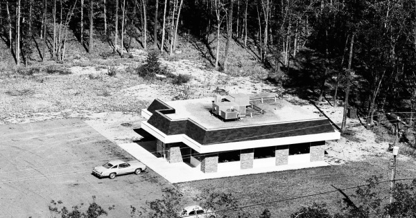 Vintage Aerial photo from 1974 in Muskegon County, MI