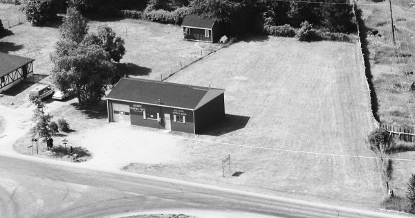 Vintage Aerial photo from 1983 in Livingston County, MI