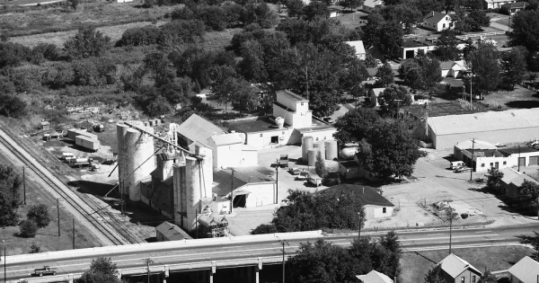 Vintage Aerial photo from 1978 in Marshall County, IN