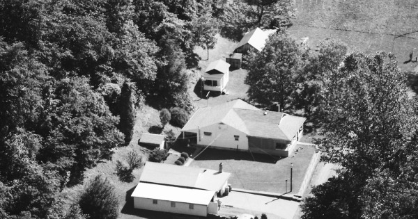 Vintage Aerial photo from 1984 in Wetzel County, WV