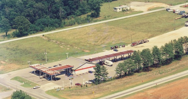 Vintage Aerial photo from 2002 in Newberry County, SC