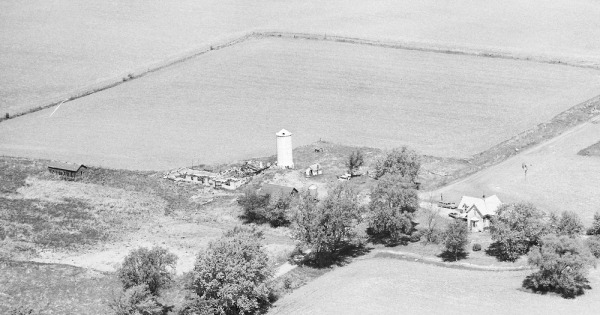 Vintage Aerial photo from 1980 in St. Croix County, WI