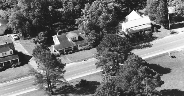 Vintage Aerial photo from 1991 in Northampton County, NC