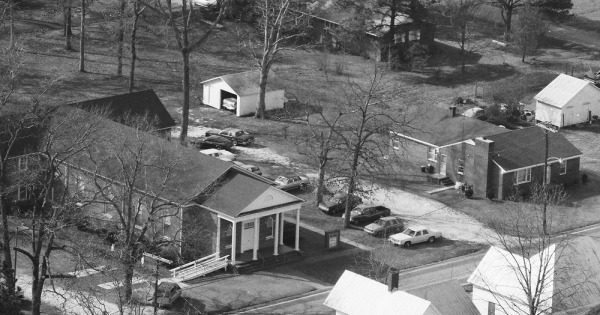 Vintage Aerial photo from 1991 in Northampton County, NC