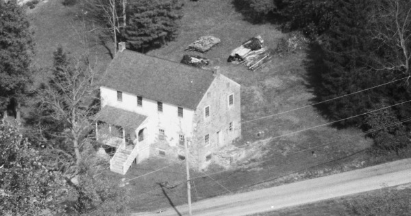 Vintage Aerial photo from 1990 in Chester County, PA