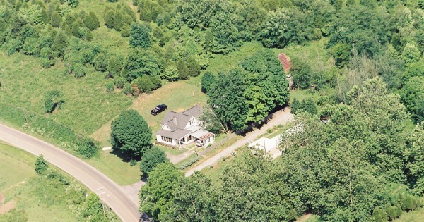 Vintage Aerial photo from 2004 in Washington County, TN