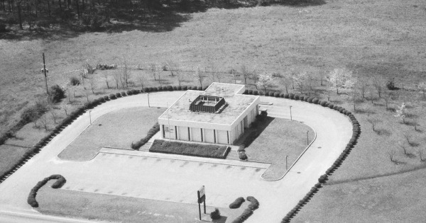Vintage Aerial photo from 1987 in Barrow County, GA