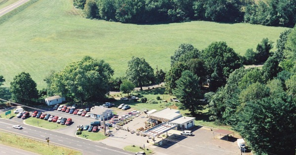 Vintage Aerial photo from 2002 in Madison County, VA
