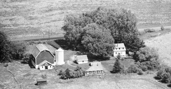 Vintage Aerial photo from 1980 in St. Croix County, WI