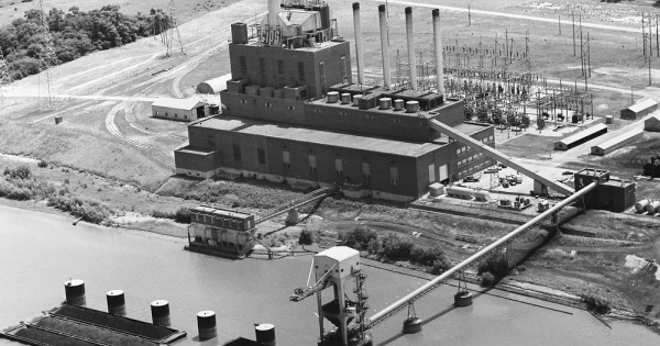 Vintage Aerial photo from 1967 in Morgan County, IL