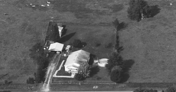 Vintage Aerial photo from 2002 in Chester County, SC
