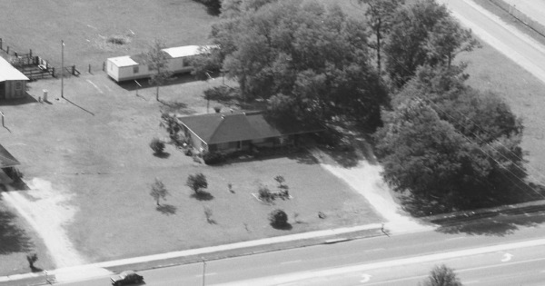 Vintage Aerial photo from 1983 in Hillsborough County, FL