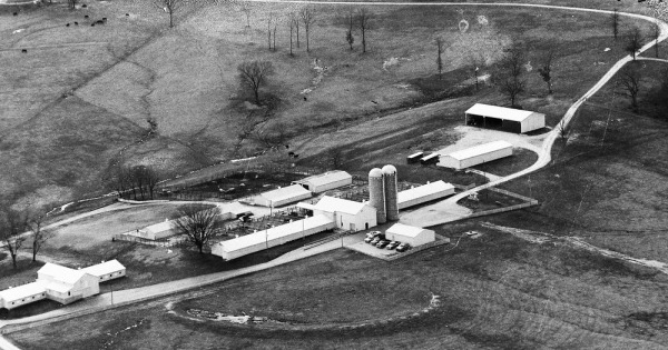 Vintage Aerial photo from 1991 in Franklin County, MO