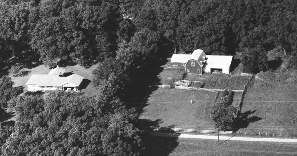 Vintage Aerial photo from 1993 in Porter County, IN